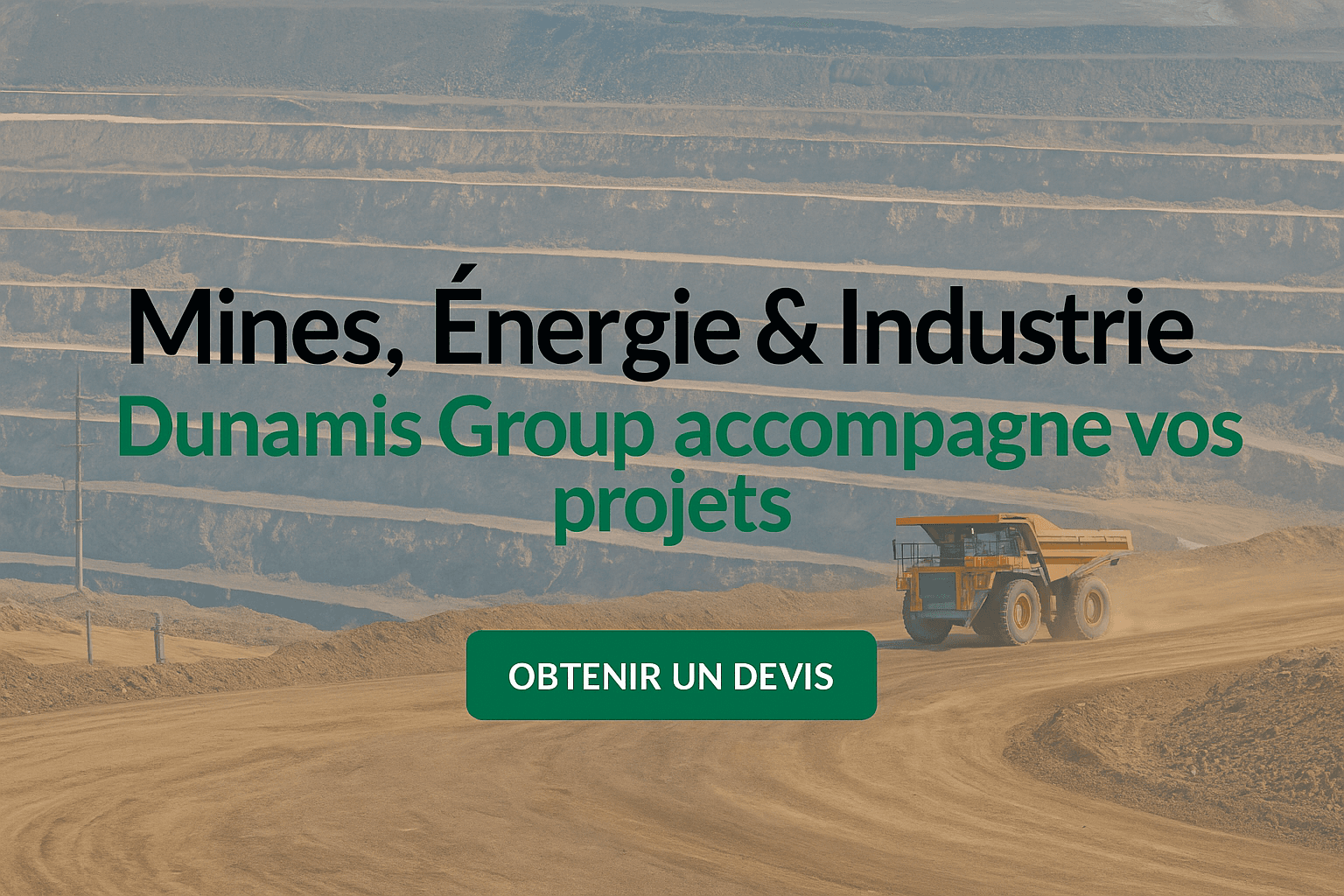 Mines, énergie et industrie